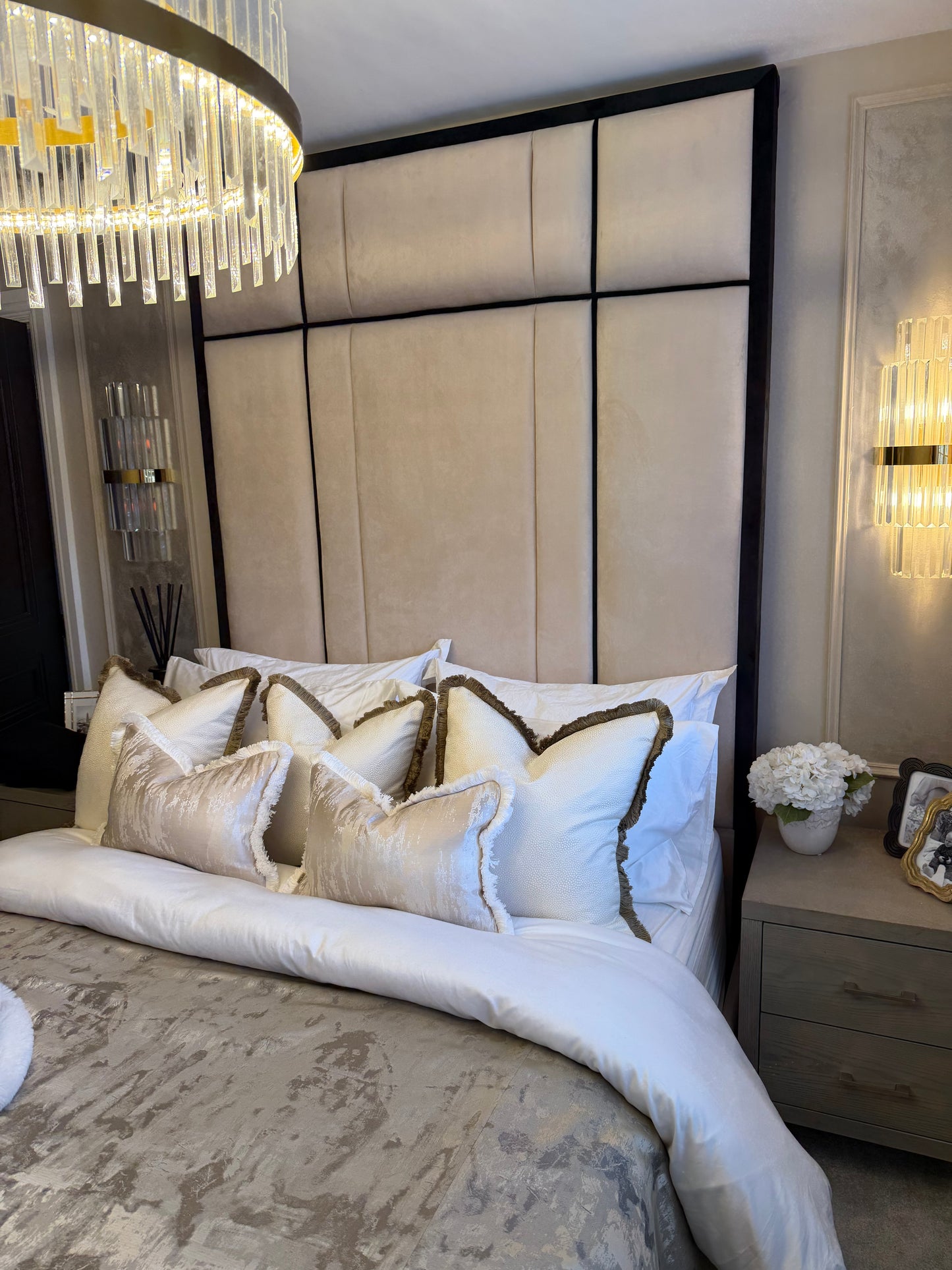 Maison Luxury Fringed Cushion