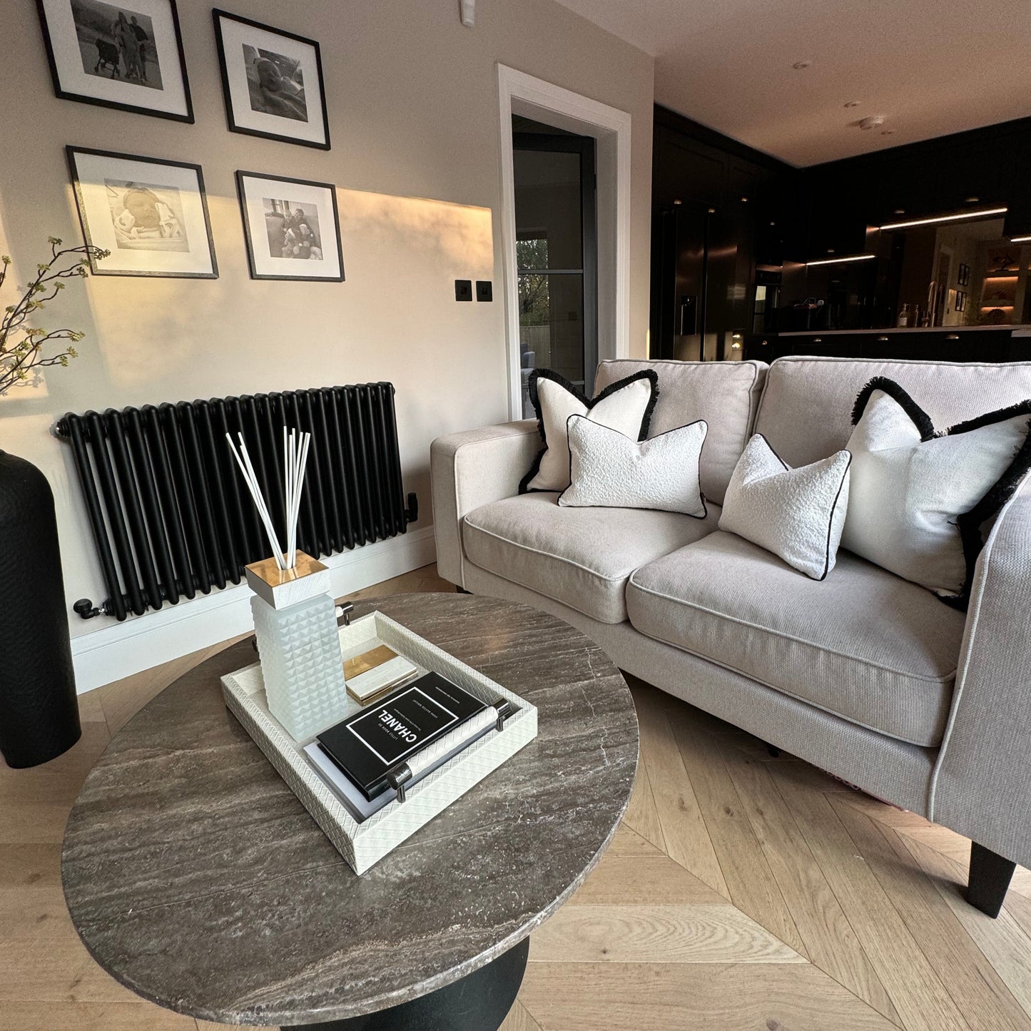 Betty Boucle Rectangle Cushion