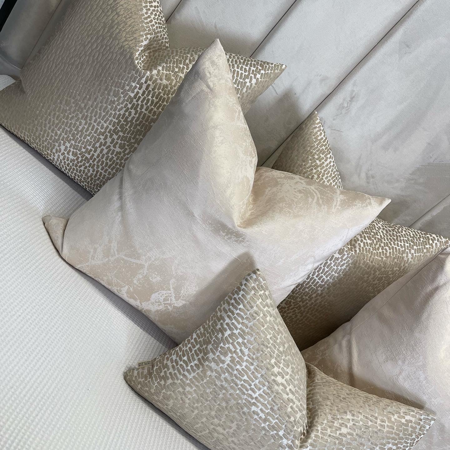 Kensington Champagne Rectangle Cushion