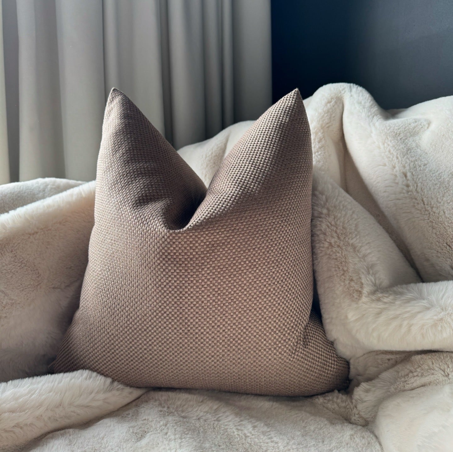 The Dark Carre 22” Cushion