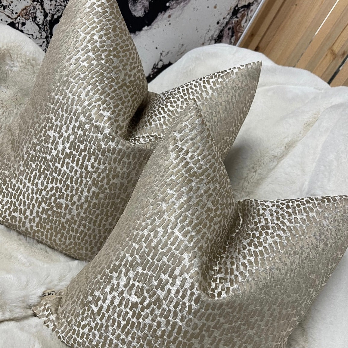 Kensington Champagne 20" Cushion