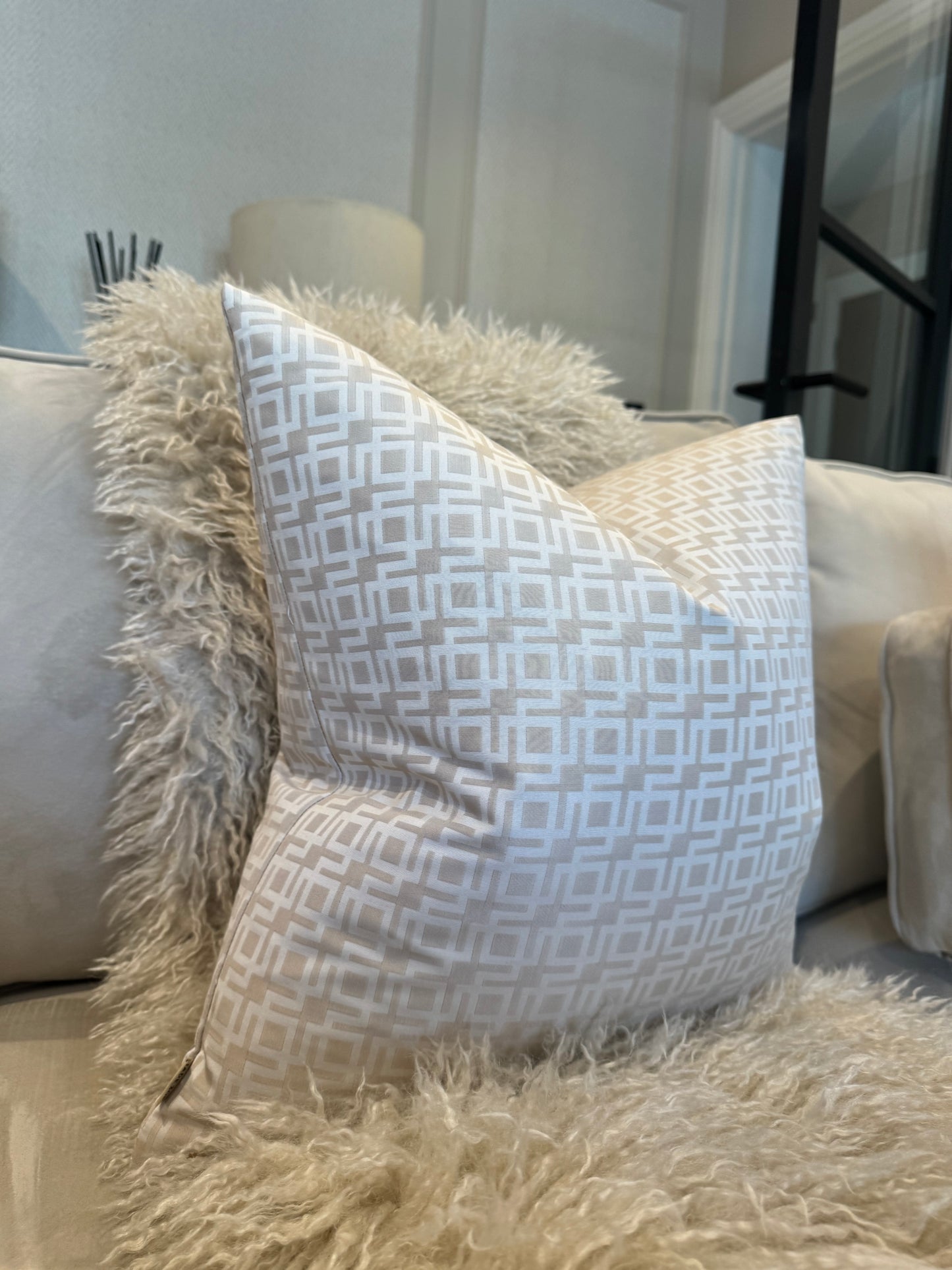 Vienna Geometric 20" Cushion