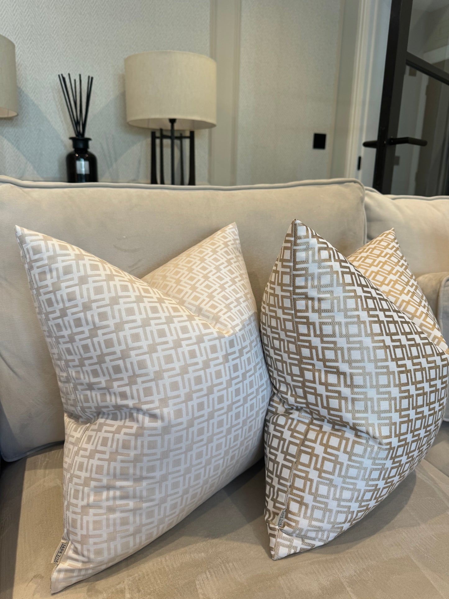 Vienna Geometric 20" Cushion