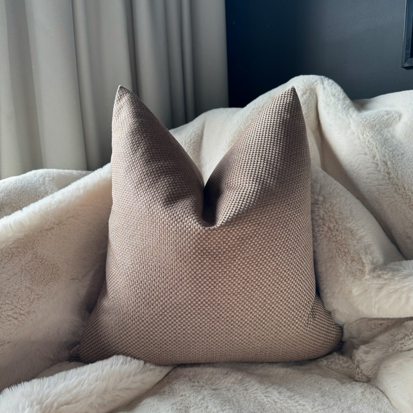 The Dark Carre 22” Cushion