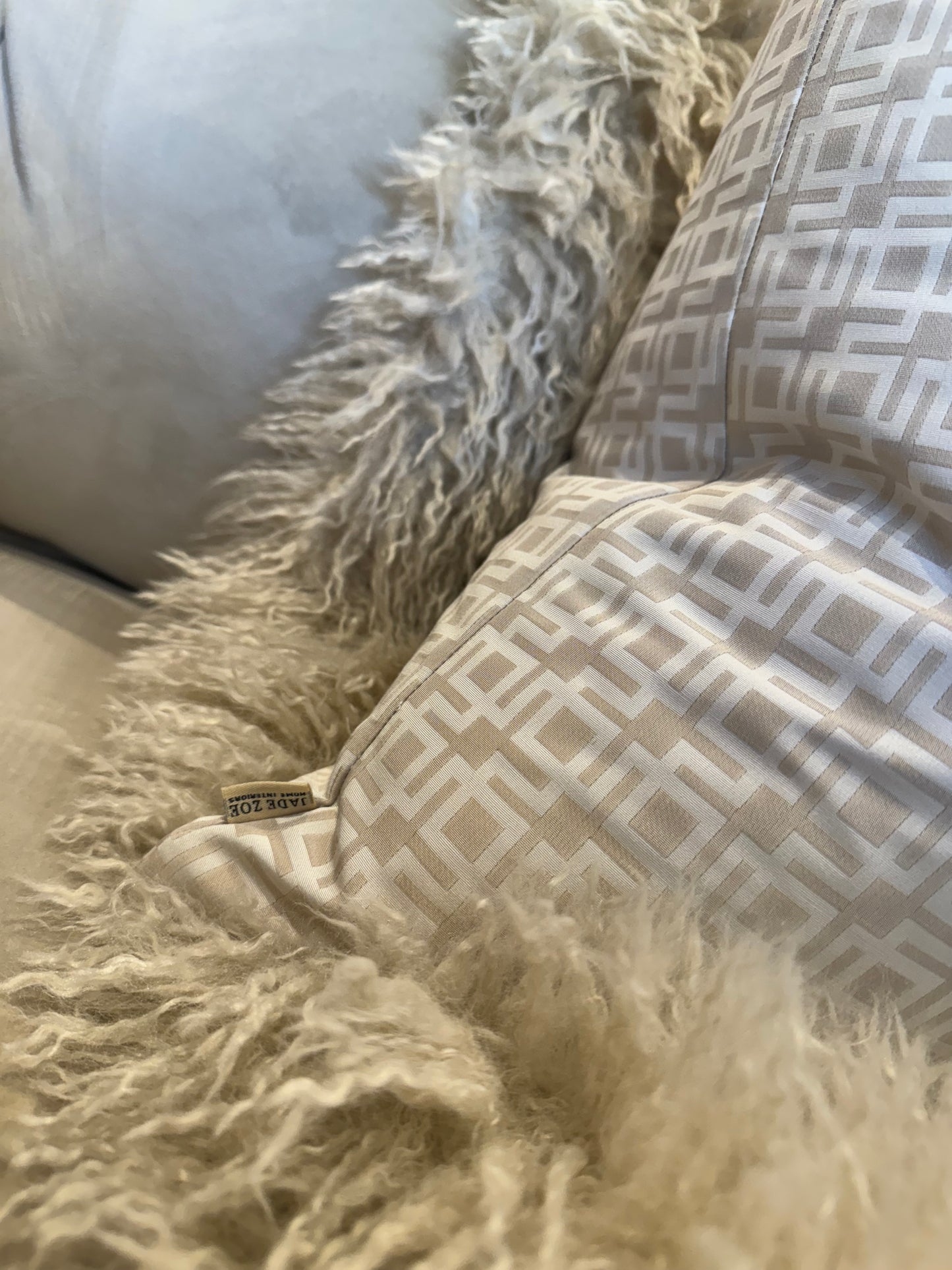 Vienna Geometric 20" Cushion