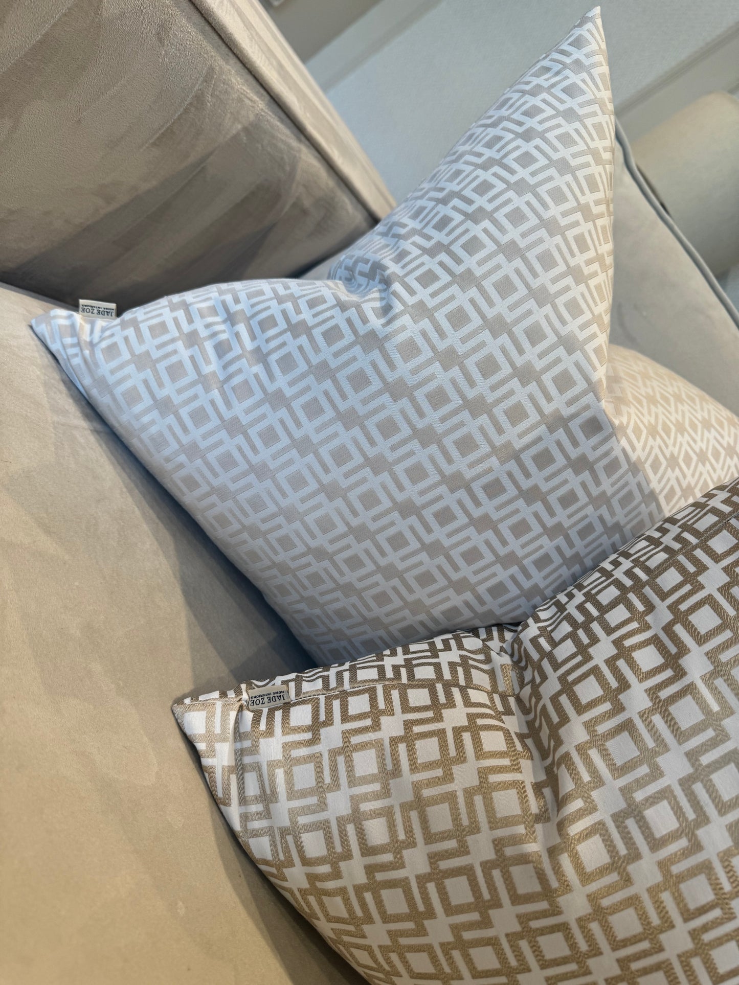 Vienna Geometric 20" Cushion