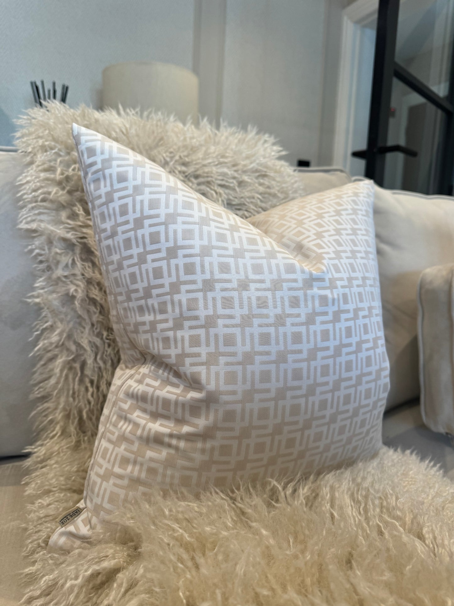 Vienna Geometric 20" Cushion