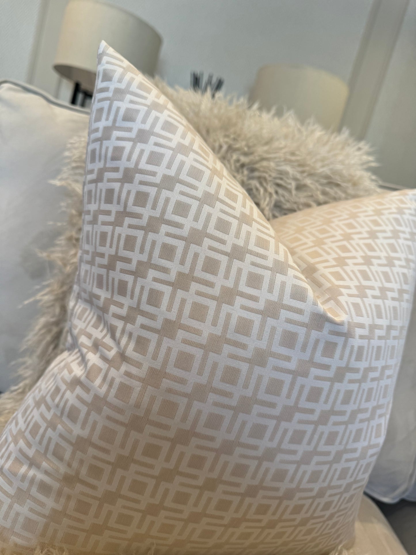 Vienna Geometric 20" Cushion