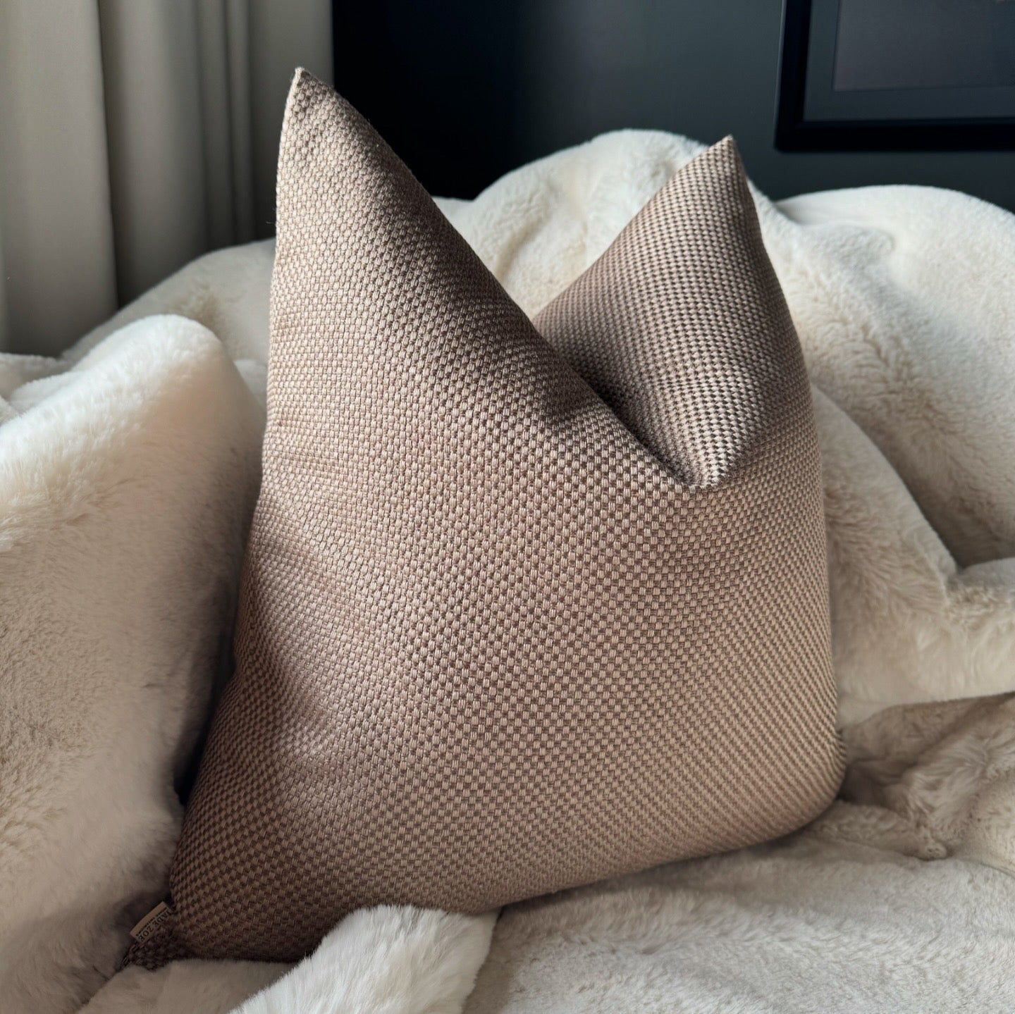 The Dark Carre 22” Cushion