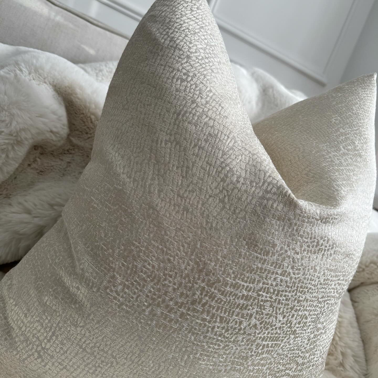 Elias Cream 22” Cushion