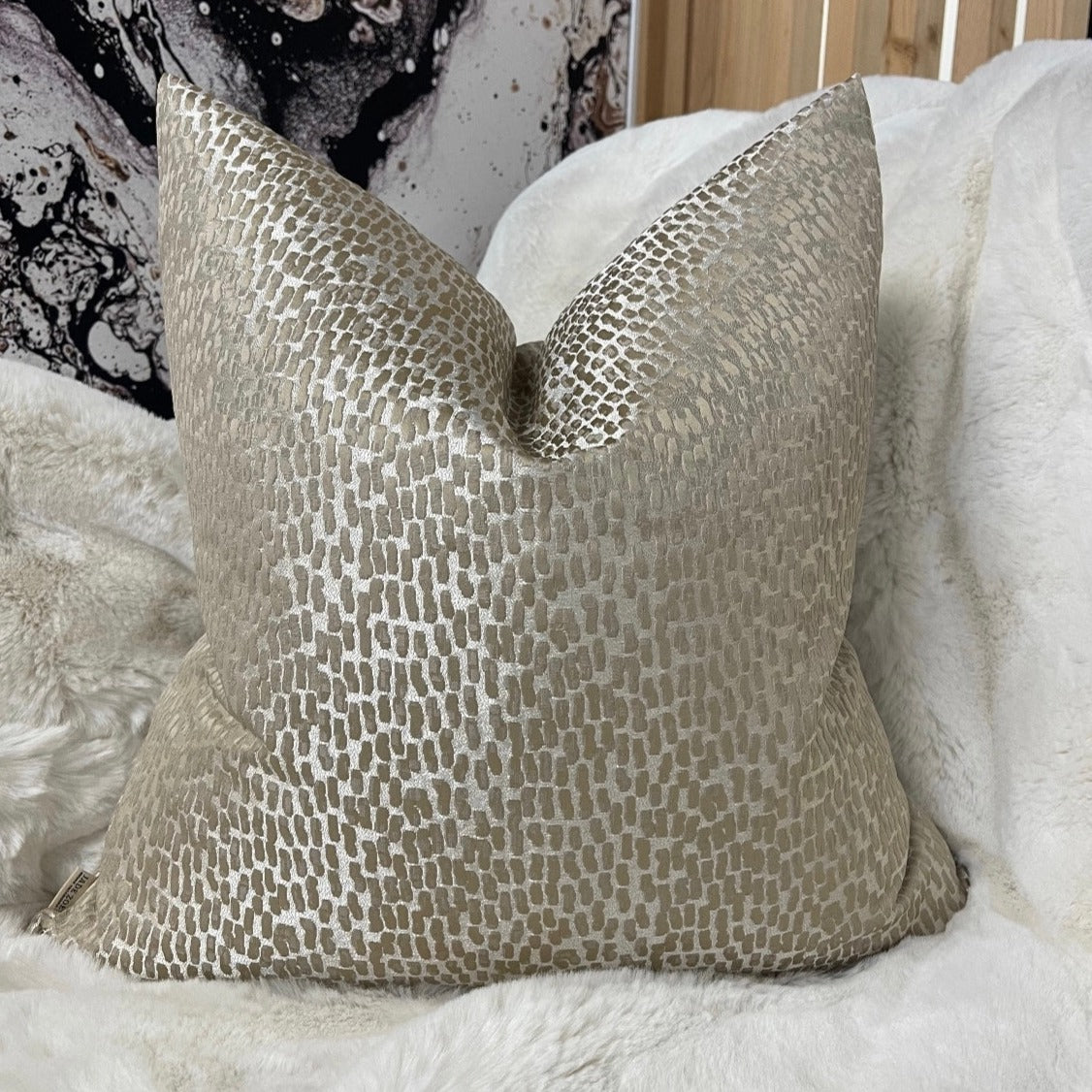 Kensington Champagne 20" Cushion