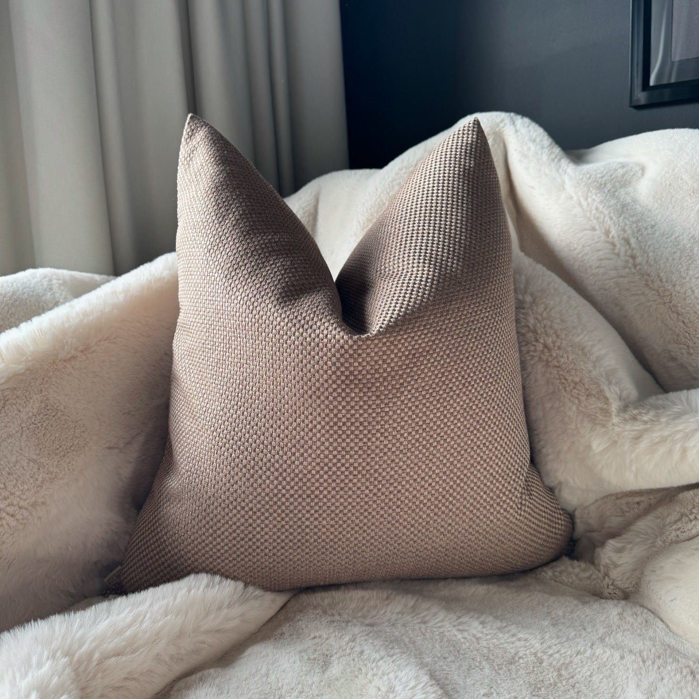 The Dark Carre 22” Cushion