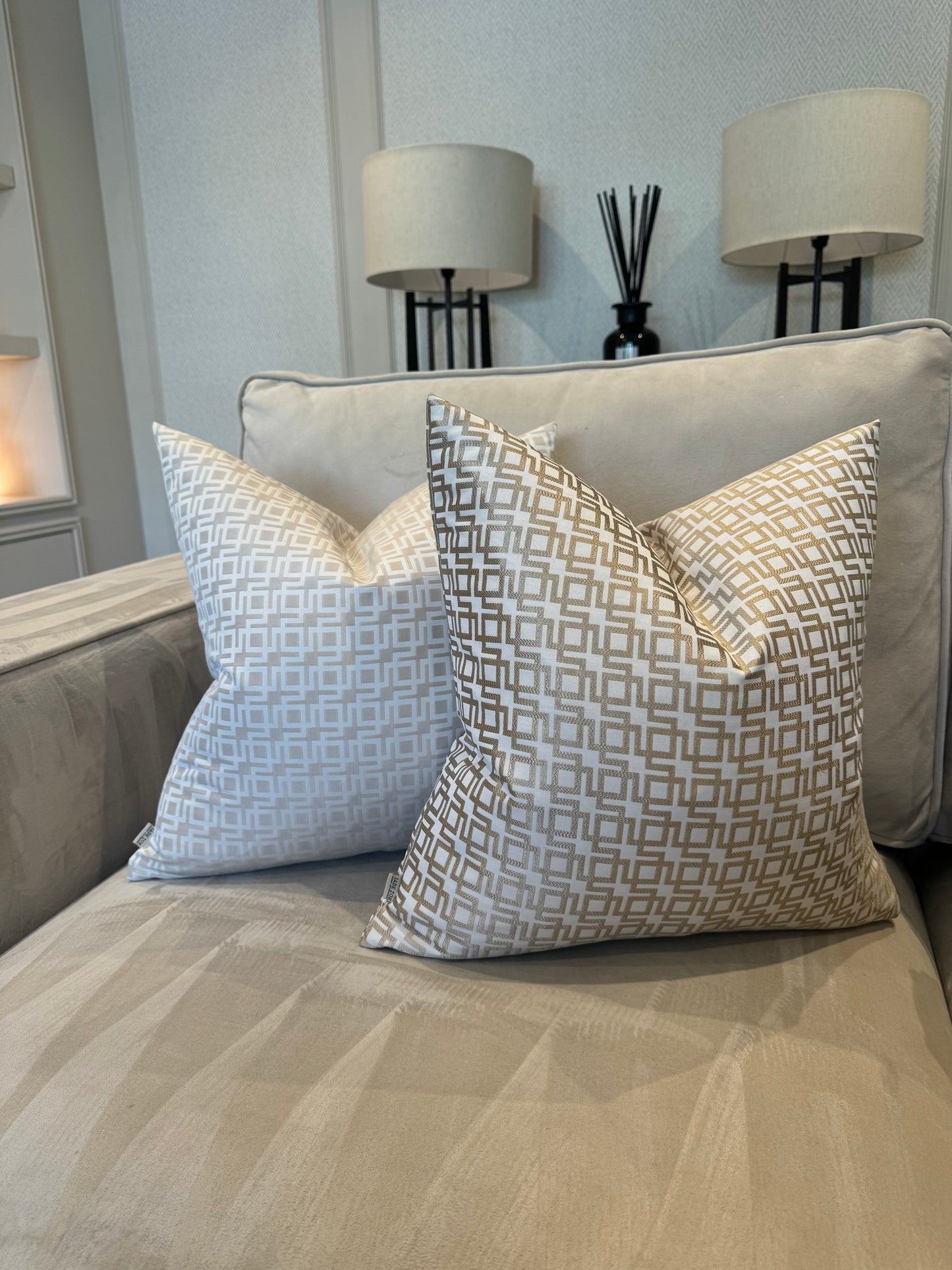 Vienna Geometric 20" Cushion