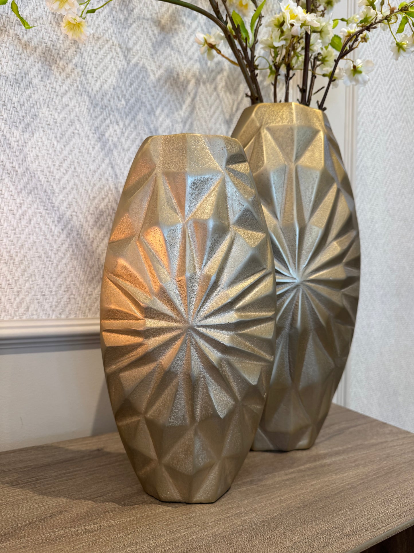 Hatton Cast Aluminium Vase 32cm
