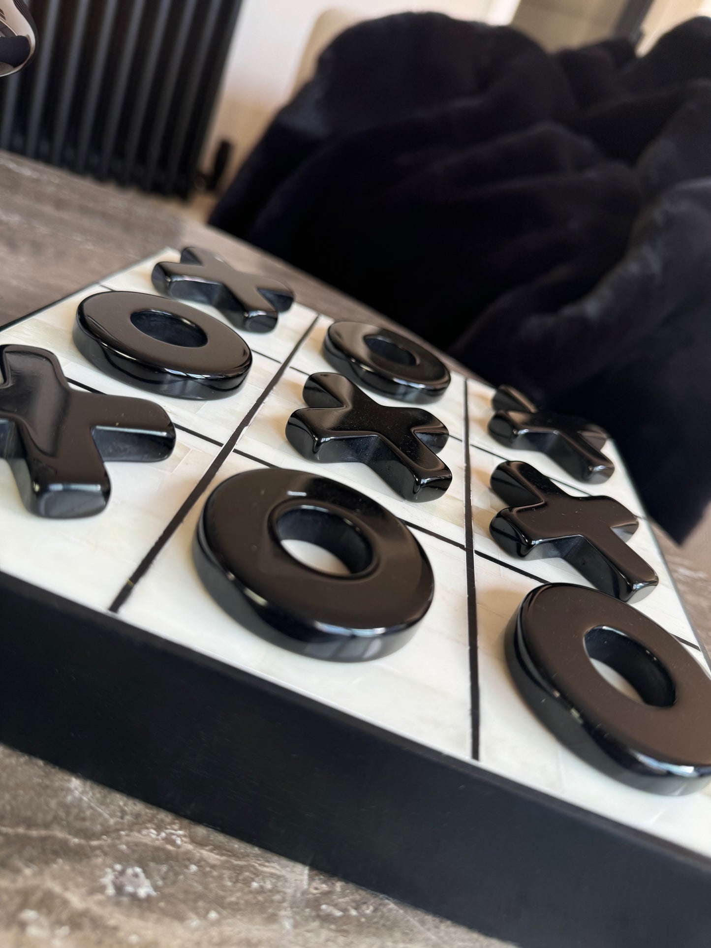 Chollerford Bone Inlay Noughts and Crosses