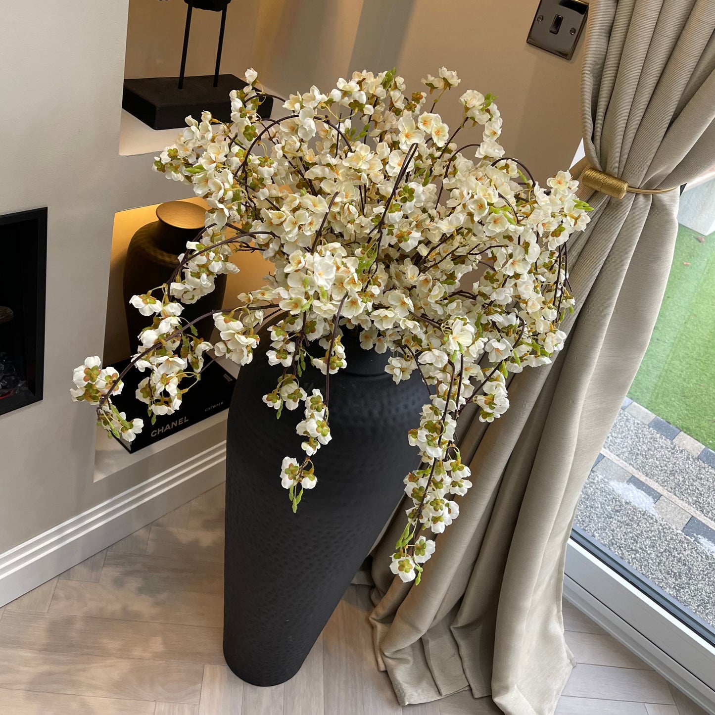 White Japanese Blossom Stem