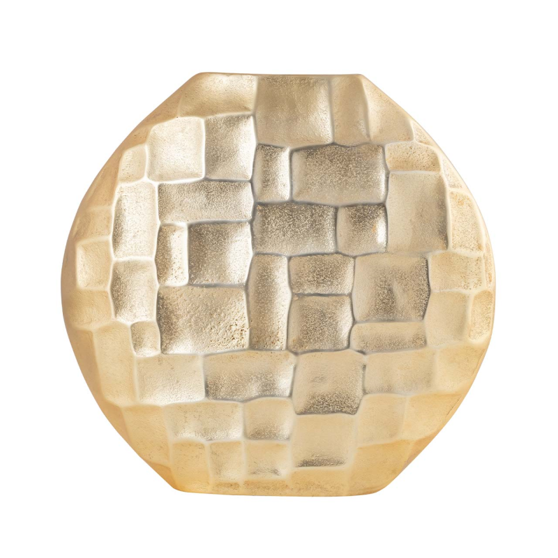 Anouska Gold Round 34cm Vase - PRE ORDER