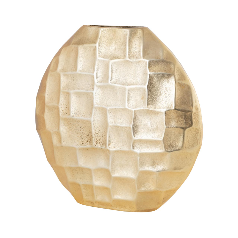 Anouska Gold Round 34cm Vase - PRE ORDER