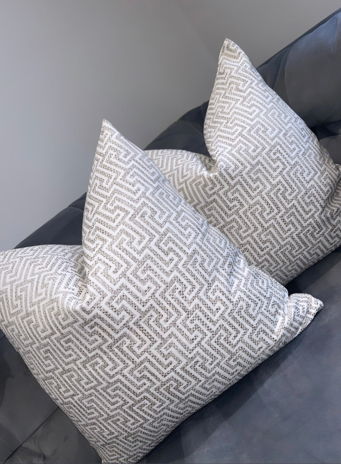Naxos Dark Beige 18" Cushion
