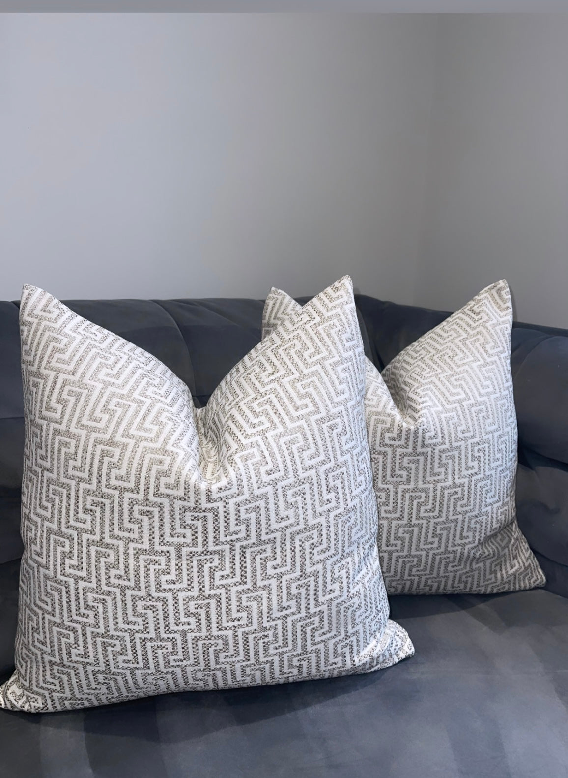 Naxos Dark Beige 18" Cushion