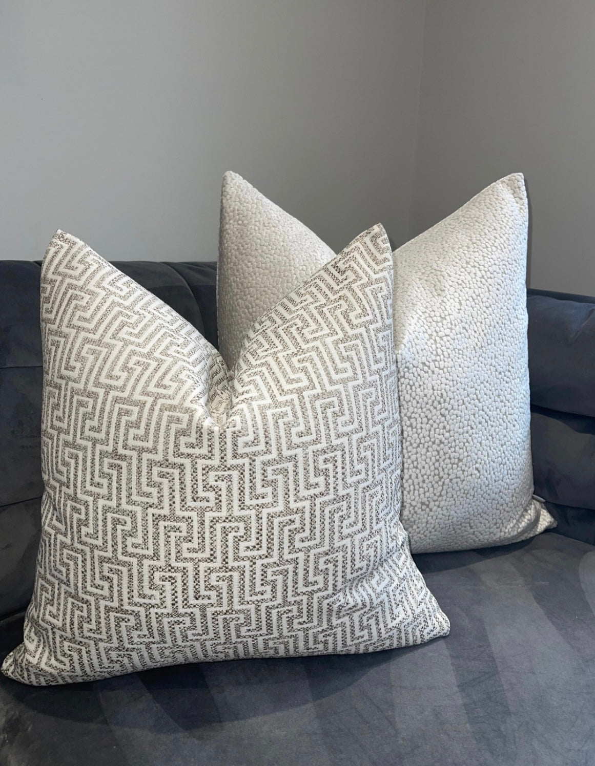 Naxos Dark Beige 18" Cushion