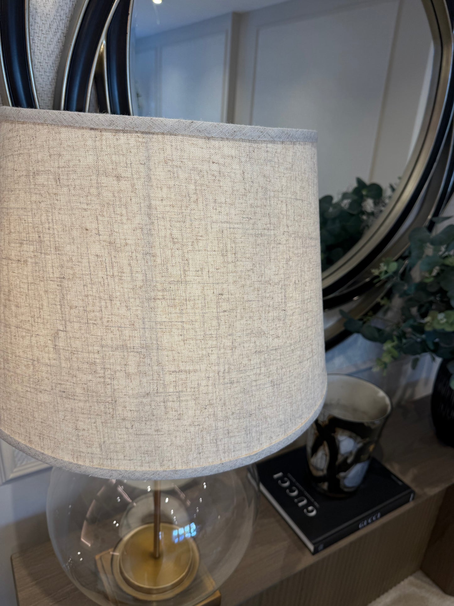 Lina Glass Orb Table Lamp