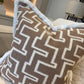 Livvy Weave Fringed Cushion