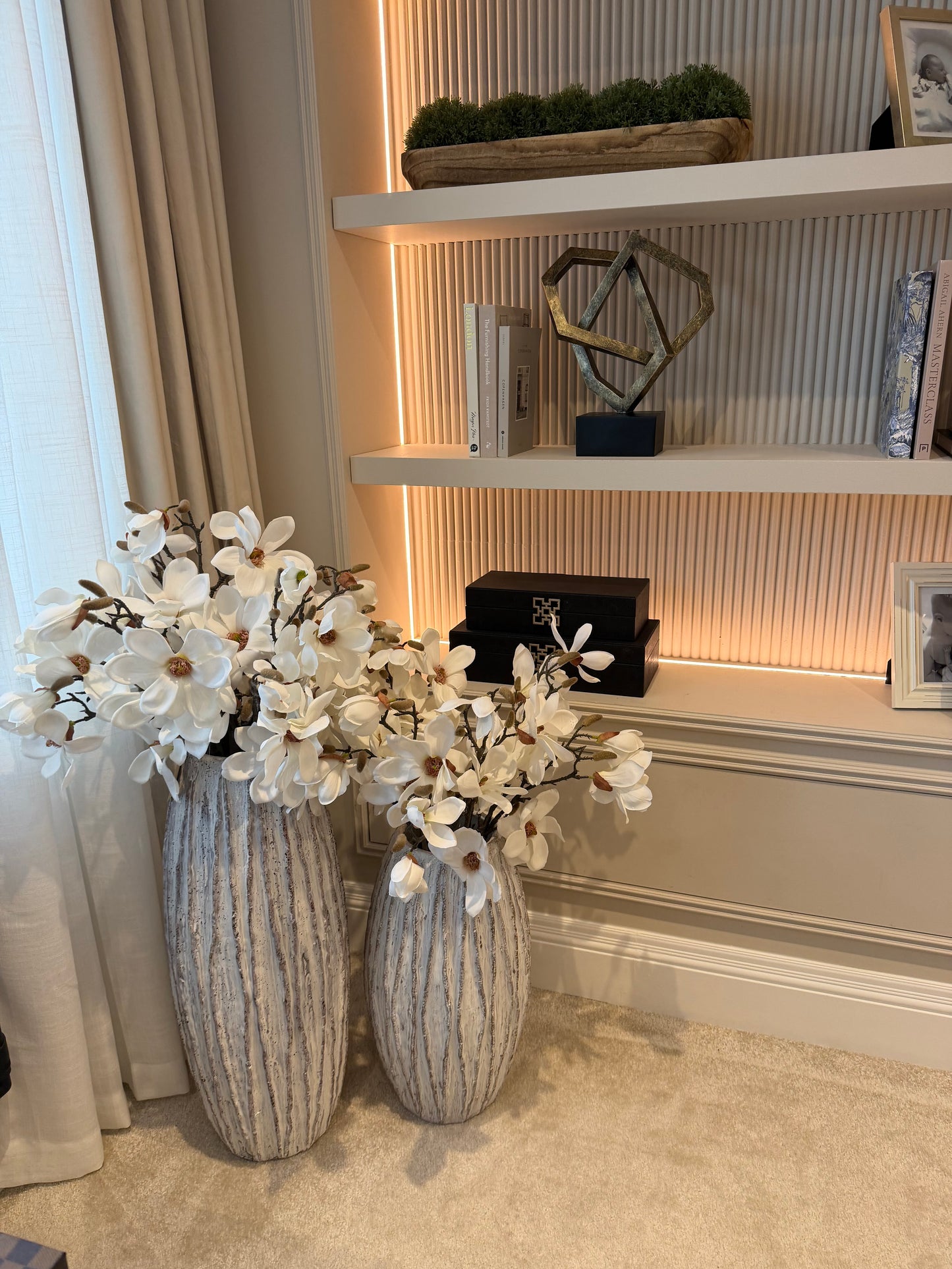 White Magnolia Stem