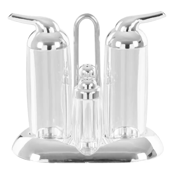 Louis Condiment Set In Silver