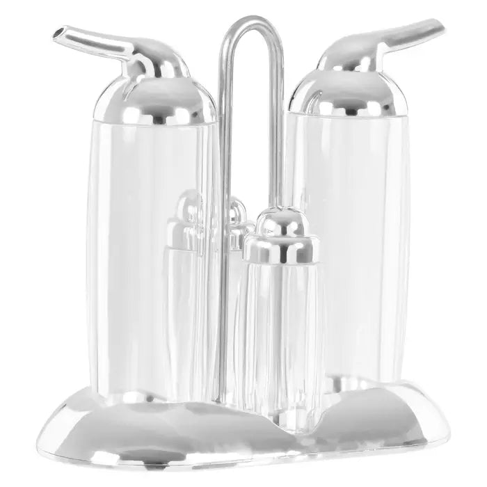 Louis Condiment Set In Silver