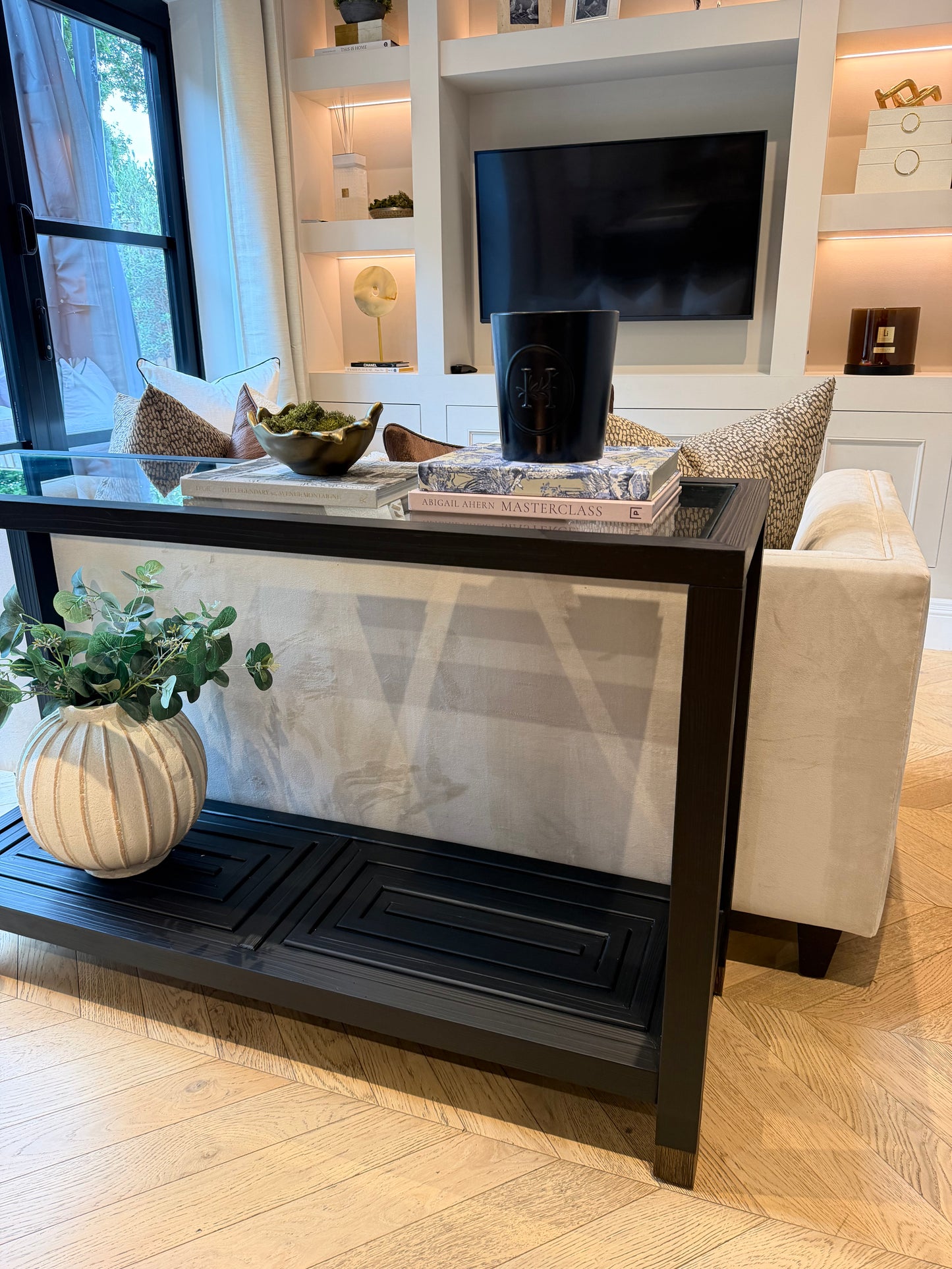 Astoria Black Console Table