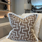 Livvy Weave Fringed Cushion