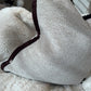 Mia Beige Fringed 20” Cushion