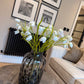 Faux White Fritillaria Stem