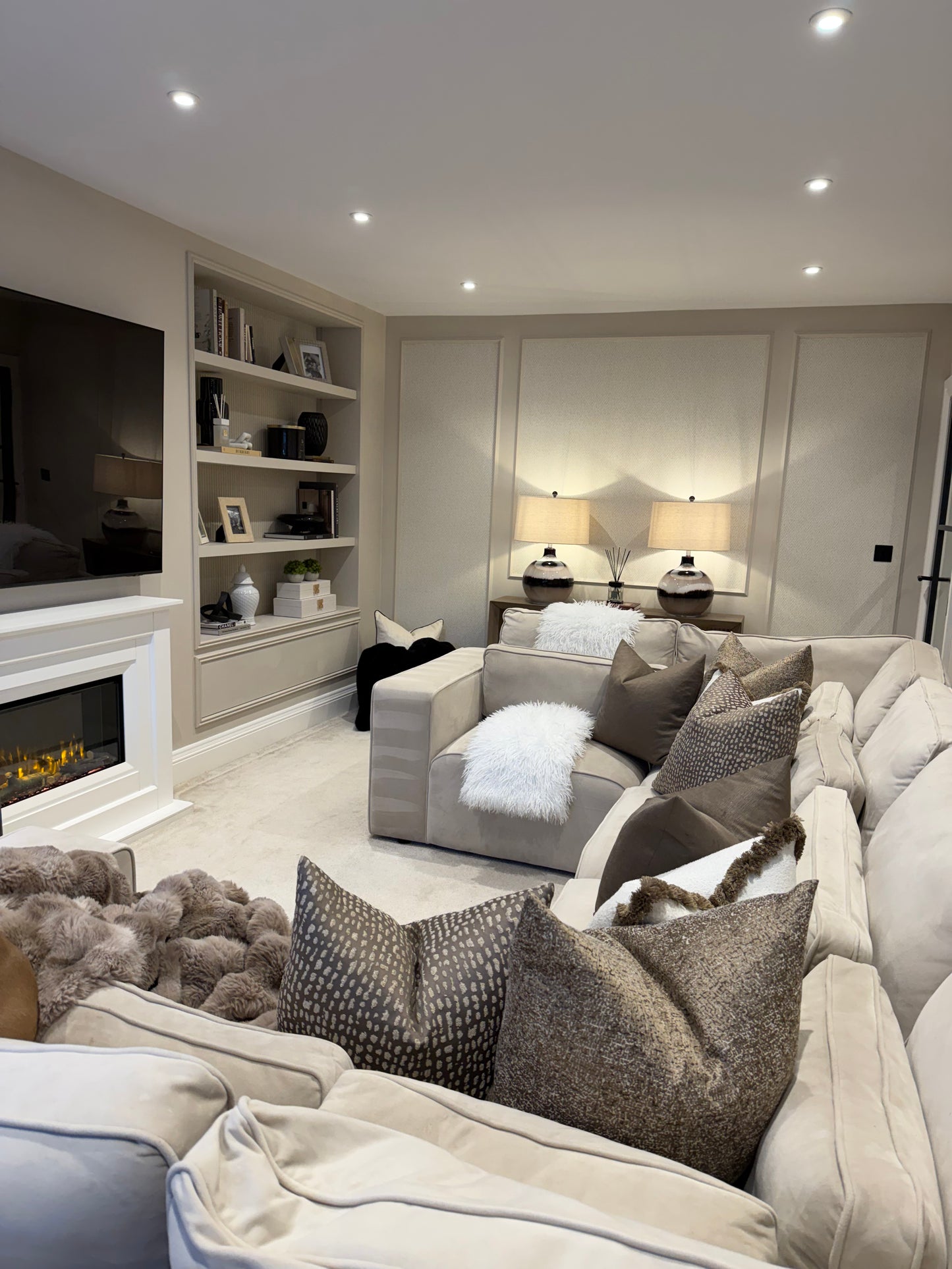 Sepia Shadows Table Lamp