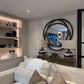 **PRE ORDER** Lavine Walnut Round Mirror