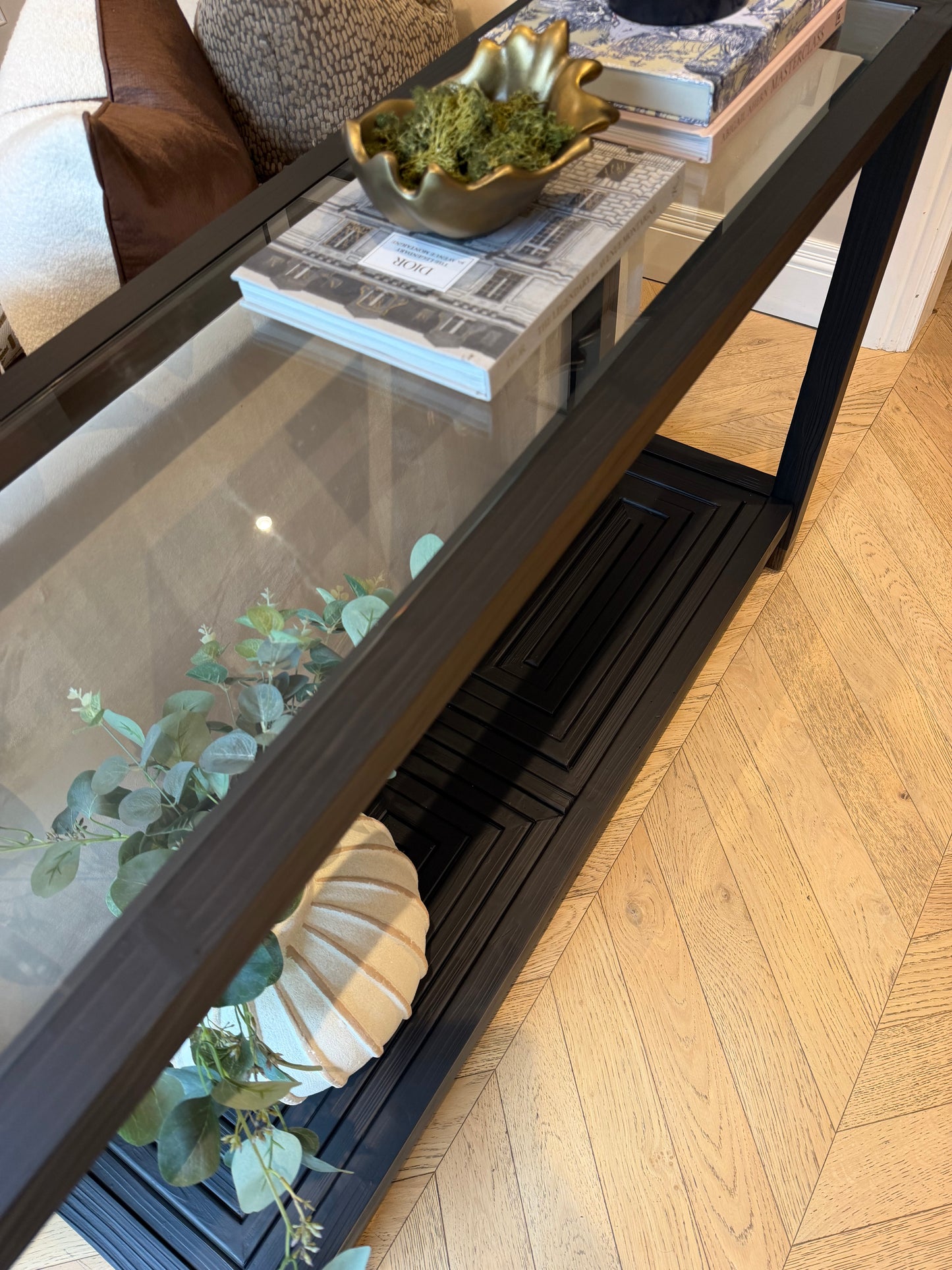 Astoria Black Console Table