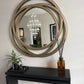 Lave Gold Round Mirror