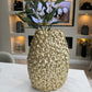 Flora Gold Embossed 40cm Vase