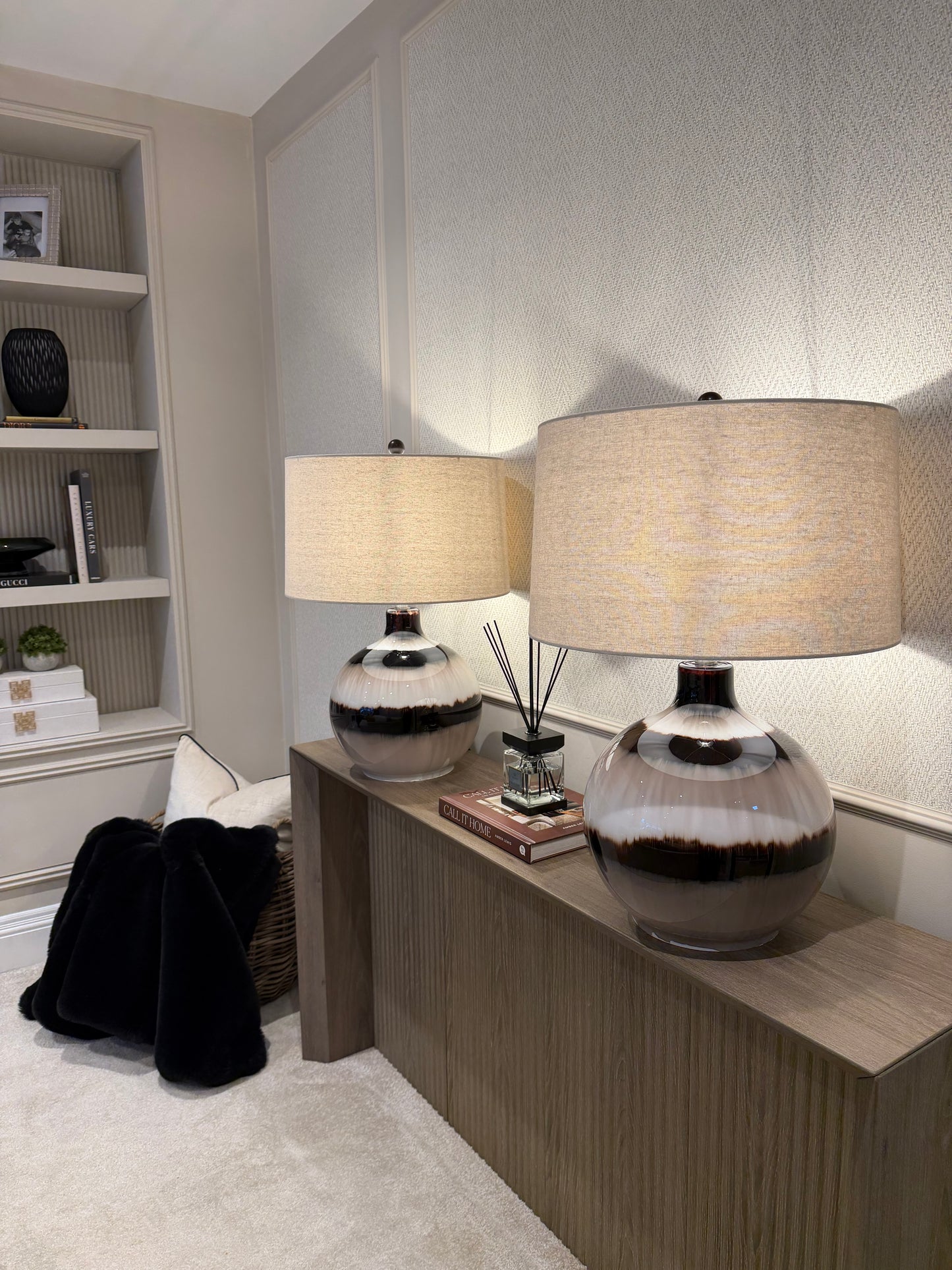 Sepia Shadows Table Lamp