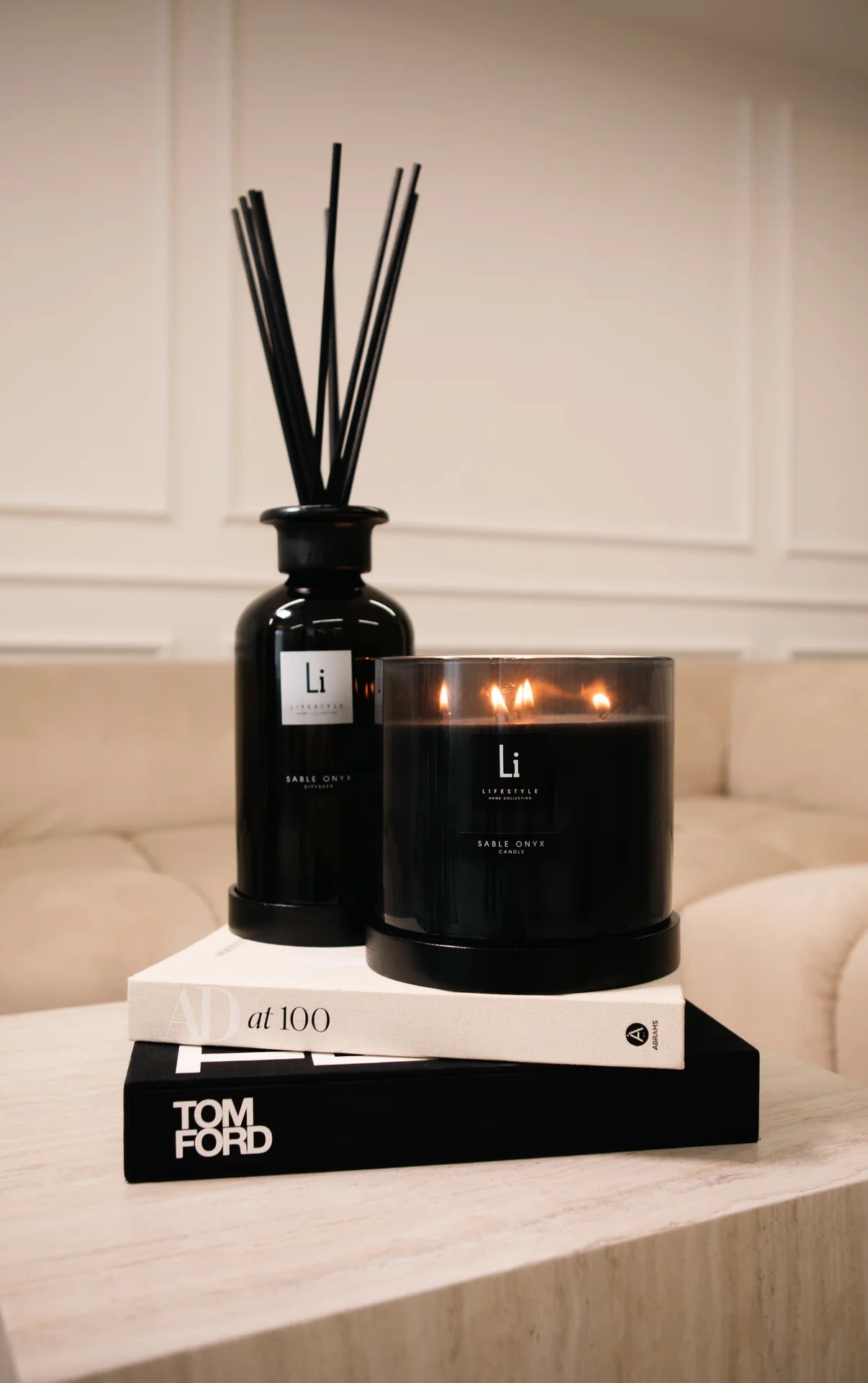 XXL Luxury Room Candle - Sable Onyx