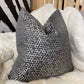 Caterina Charcoal 20" Cushion