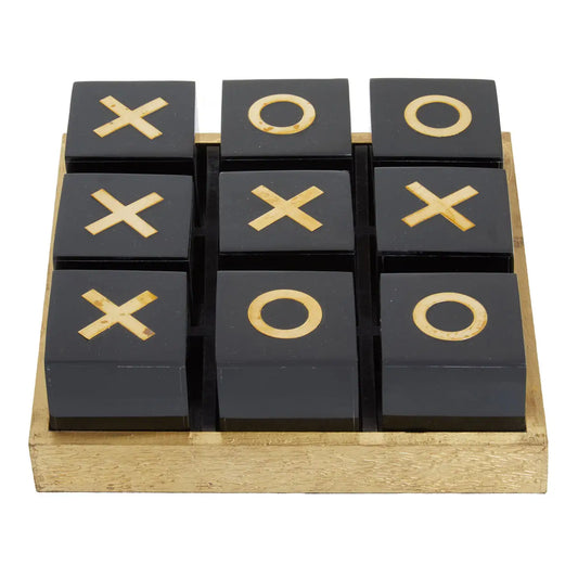 Kensington Black and Gold Large Noughts and Crosses