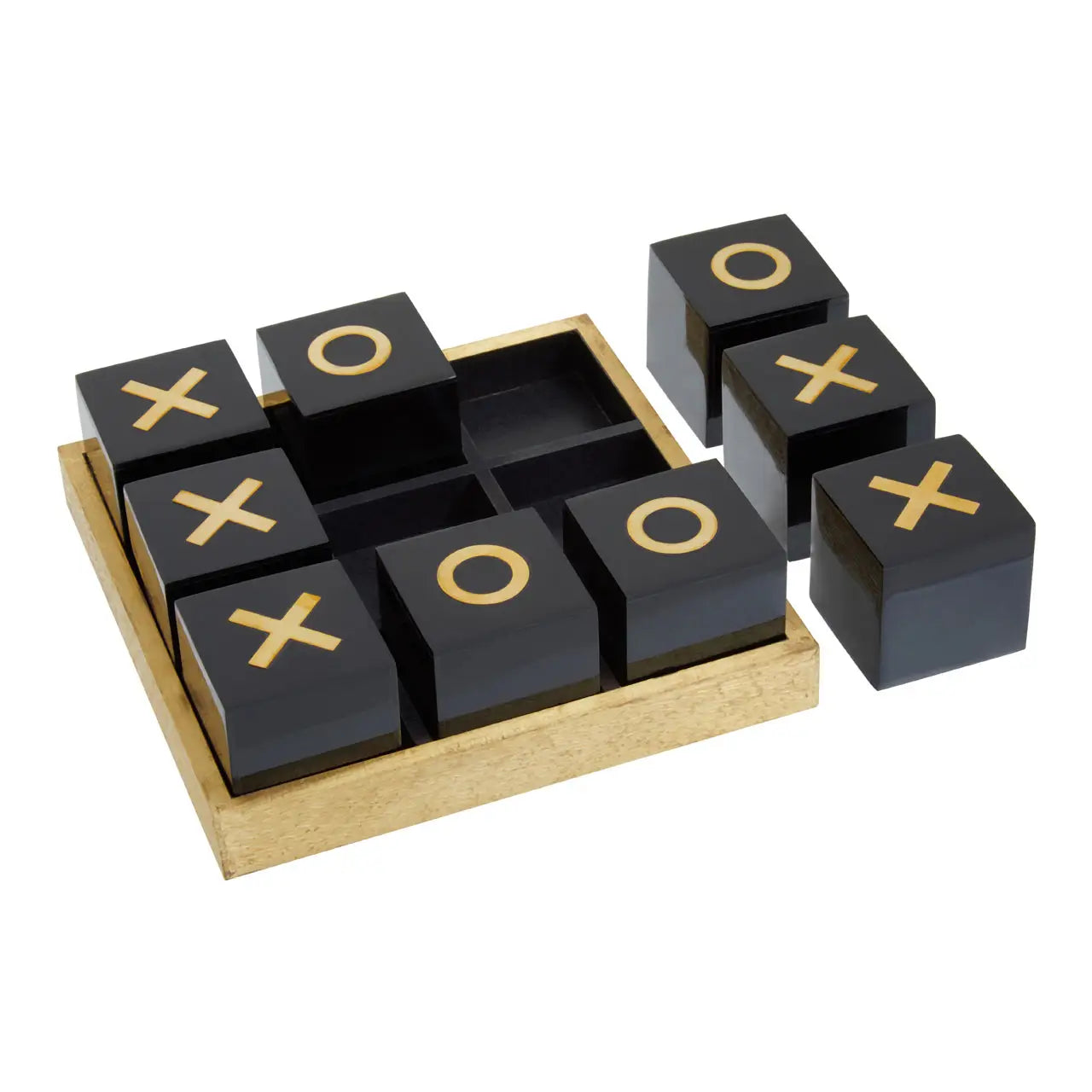 Kensington Black and Gold Large Noughts and Crosses