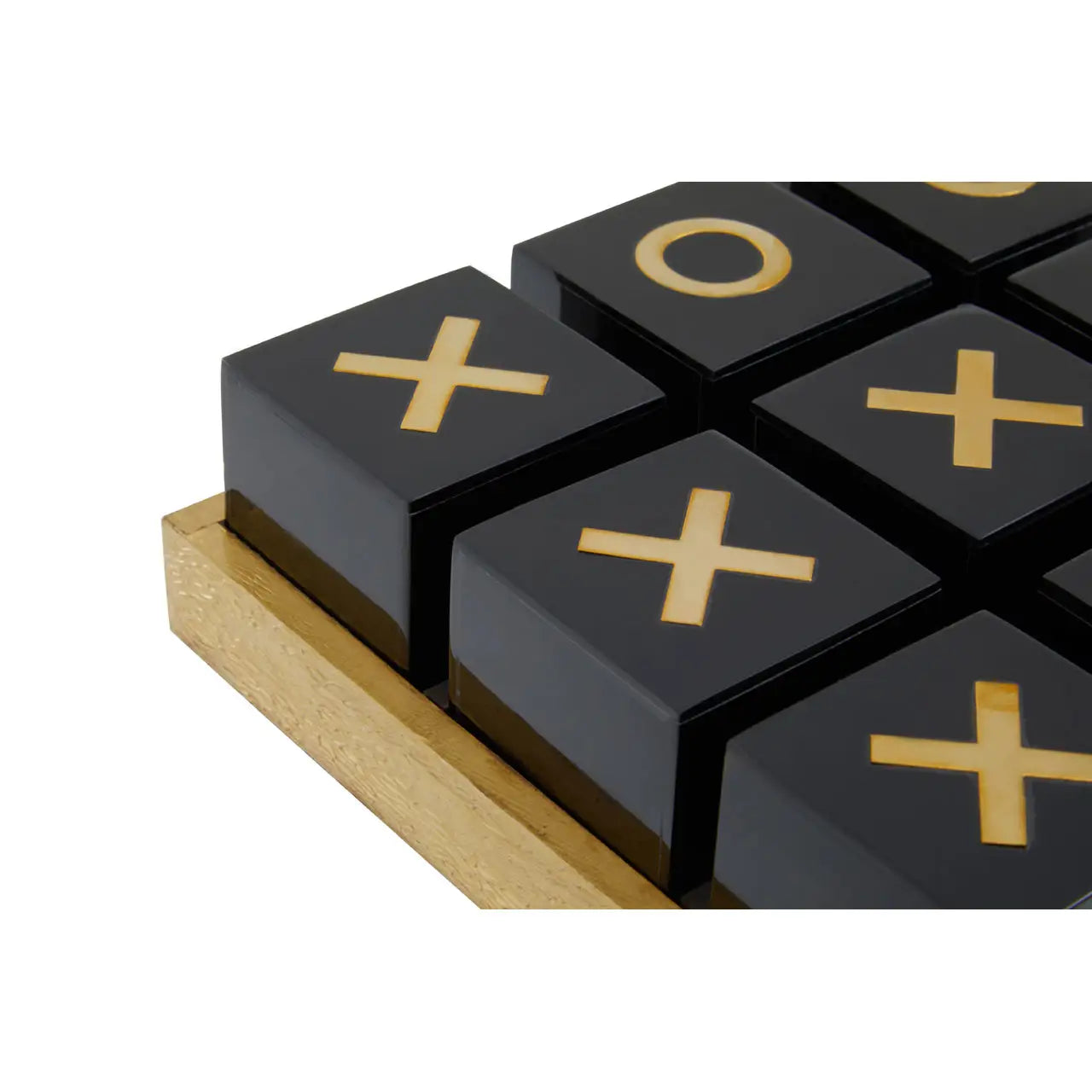 Kensington Black and Gold Large Noughts and Crosses