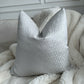 Elsa Silver Teardrop 20" Cushion