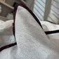 Mia Beige Fringed 20” Cushion