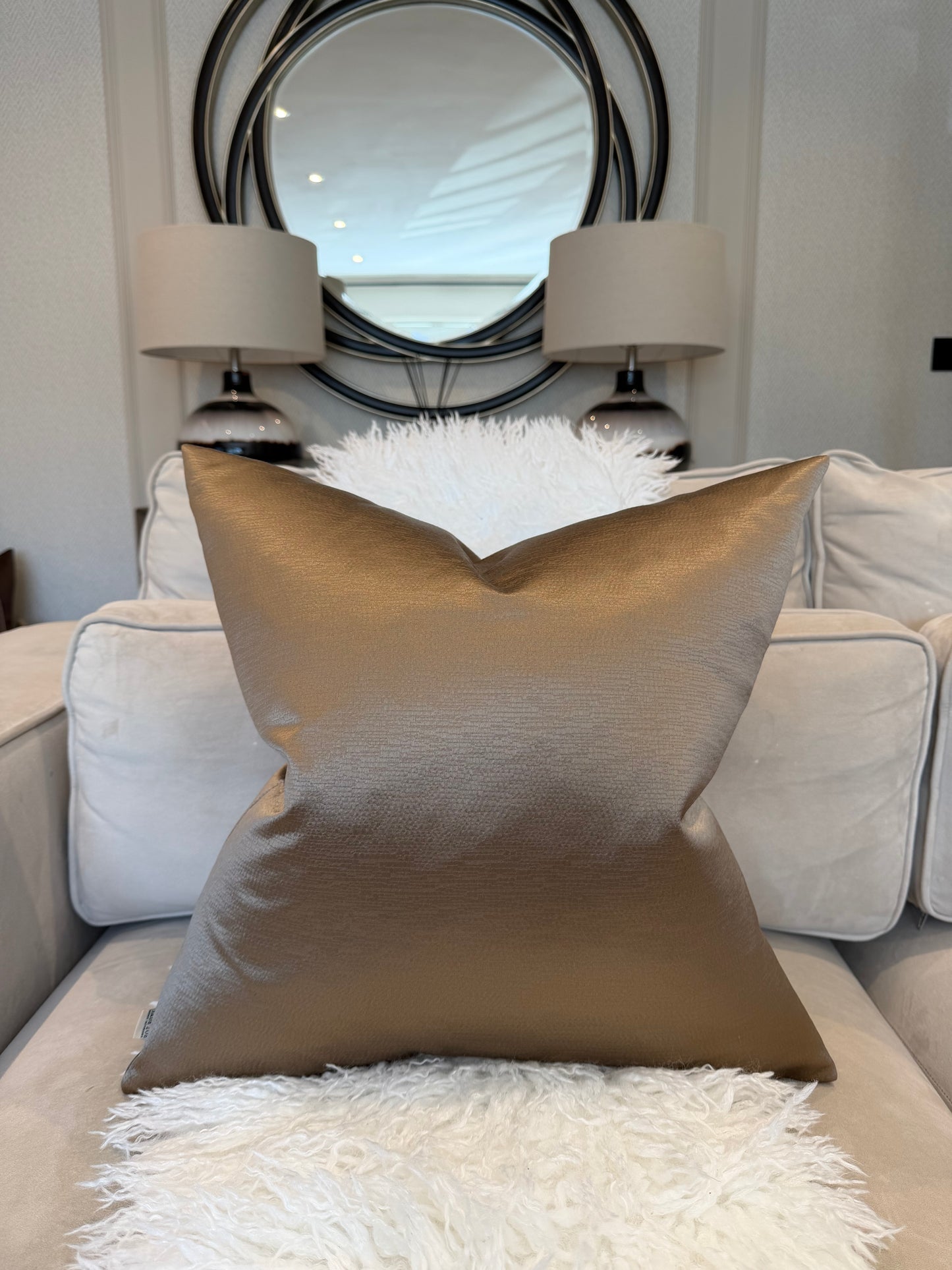 Latte Luxury Cushion