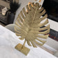 Gold Metal Leaf Ornament