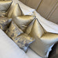 Aurelia Gold Luxury Piped Cushion